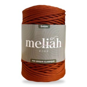 Fio unique classique 5mm Meliah cor outono com 500g/185m