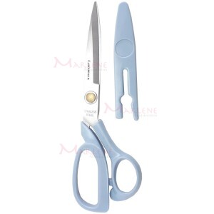  Tesoura com protetor azul 8'' Lanmax