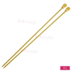 Agulha de tricô Milward nº3  25cm par