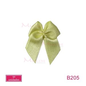 Laço de cetim comum  nº1 com 50 unidades 10mm