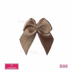 Laço de cetim comum  nº1 com 50 unidades 10mm