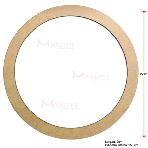 Argola MDF 30cm