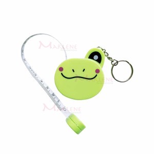 Fita métrica sapo retrátil com chaveiro