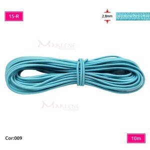 Elástico roliço colombe São José 2,8mm com 10m 15R colorido