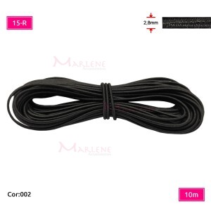 Elástico roliço colombe São José 2,8mm com 10m 15R colorido