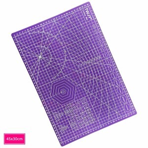 Base de corte 45x30cm roxa TWJY dupla face A3