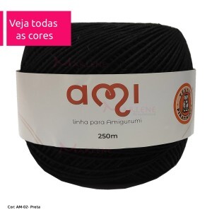 Linha Ami para amigurumi 250m 130g