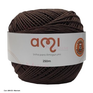Linha Ami para amigurumi 250m 130g