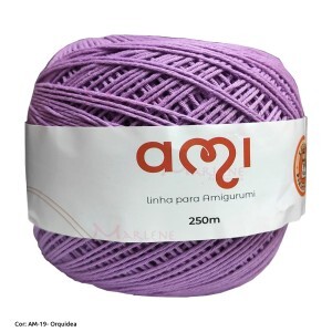Linha Ami para amigurumi 250m 130g