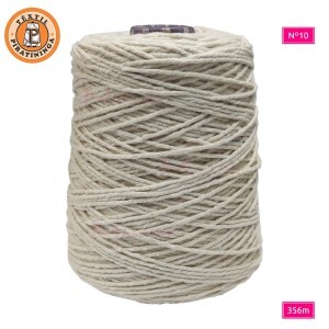 Barbante crú nº10 600g com 356m Piratininga