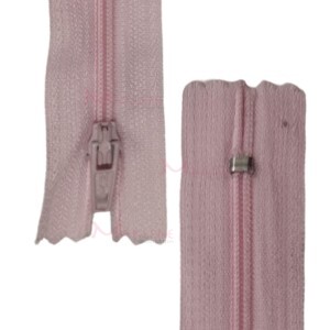 Zíper de nylon fino 20cm unidade