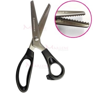 Tesoura de picotar corte zig zag para tecido Lanmax LM-TP-J230