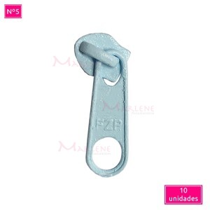 Cursor nº5 comum  com 10 unidades colorido metal