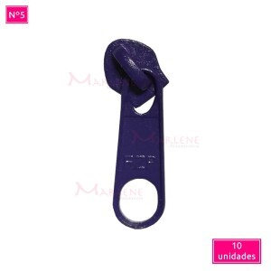 Cursor nº5 comum  com 10 unidades colorido metal