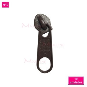 Cursor nº5 comum  com 10 unidades colorido metal