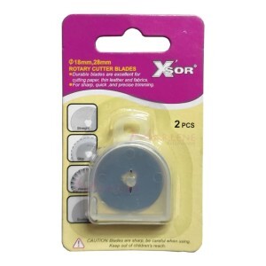 Lâmina refil 28mm Xsor com 2 unidades