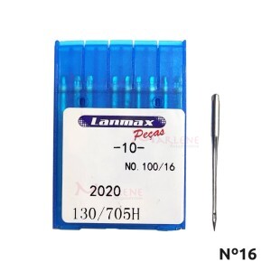 Agulha nº16 para máquina doméstica