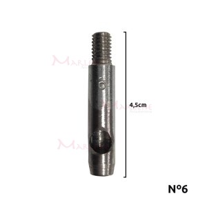 Vazador com rosca nº6 para balancim
