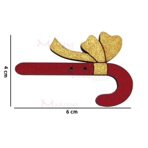 Botões MDF grandes unidade