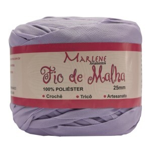 Fio de malha lilás 25mm 374g M-020 poliéster