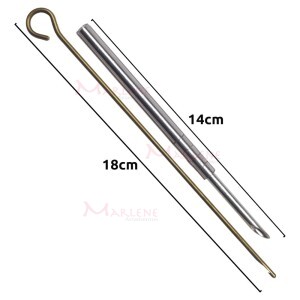 Agulha mágica grande prata Telanipo