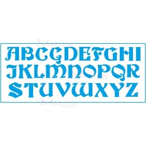 Stencil STG 42X17cm Litoarte