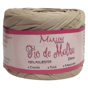 Fio de malha nude 25mm 322g M-022 poliéster