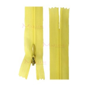 Zíper de nylon invisível 60cm unidade