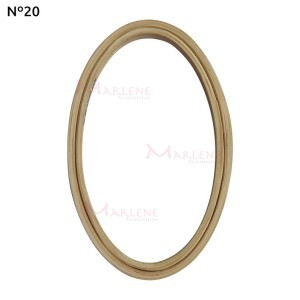 Bastidor de madeira nº20 oval