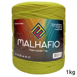 Fio de malha residual com 1kg Malhafio