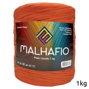 Fio de malha residual com 1kg Malhafio