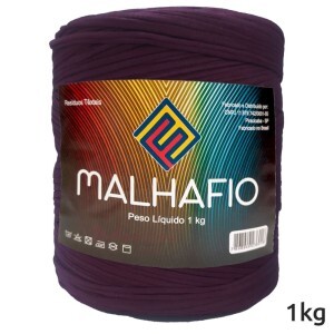 Fio de malha residual com 1kg Malhafio