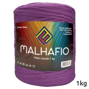 Fio de malha residual com 1kg Malhafio