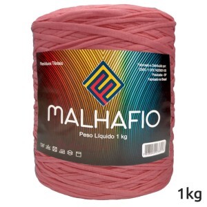 Fio de malha residual com 1kg Malhafio