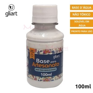 Base para artesanato 100 ml Gliart