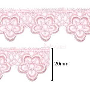 Renda guipir flor CHL-615-20 13,70m