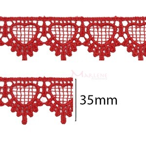 Renda guipir bico CHL-590-35 R 13,70M