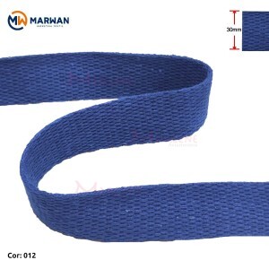 Cadarço de algodão 30mm marwan por metro