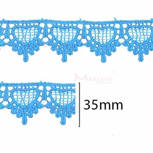 Renda guipir bico CHL-590-35 R 13,70M