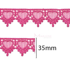 Renda guipir bico CHL-590-35 R 13,70M