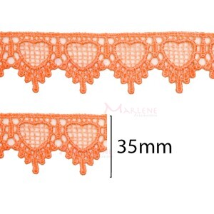 Renda guipir bico CHL-590-35 R 13,70M