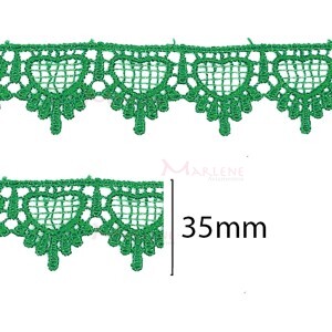 Renda guipir bico CHL-590-35 R 13,70M