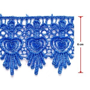 Renda guipir bico CHL-436-60 13,70m