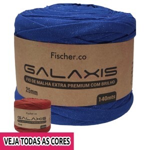 Fio de malha Galaxis extra premium 25mm com 140m Fischer