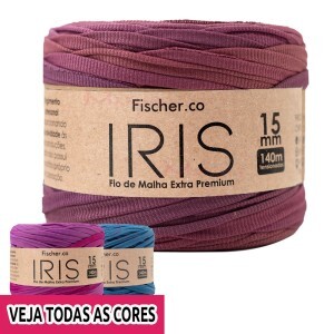 Fio de malha Iris extra premium 15mm com 140m Fischer