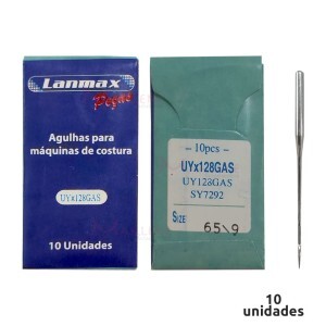Agulha para máquina galoneira nº09 (65/9) com 10 unidades