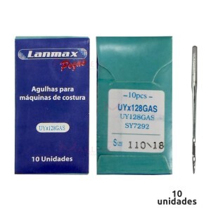 Agulha para máquina galoneira nº18 (110/18) com 10 unidades