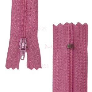 Zíper de nylon fino 20cm unidade