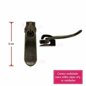 Cursor nº5 ondulado trabalhado unidade