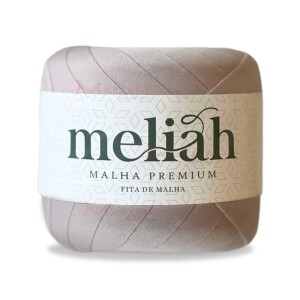 Fita de malha premium Meliah bege 240g/80m
